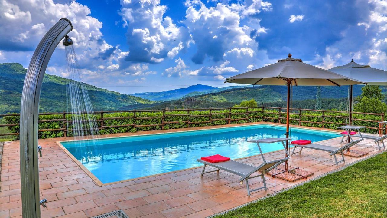 La Casa Di Elsa 6, Emma Villas Santa Fiora Zewnętrze zdjęcie