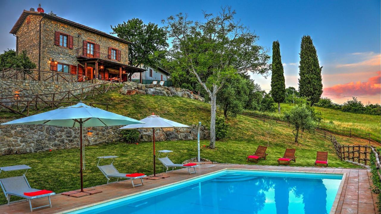 La Casa Di Elsa 6, Emma Villas Santa Fiora Zewnętrze zdjęcie