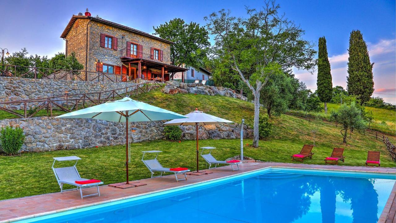 La Casa Di Elsa 6, Emma Villas Santa Fiora Zewnętrze zdjęcie