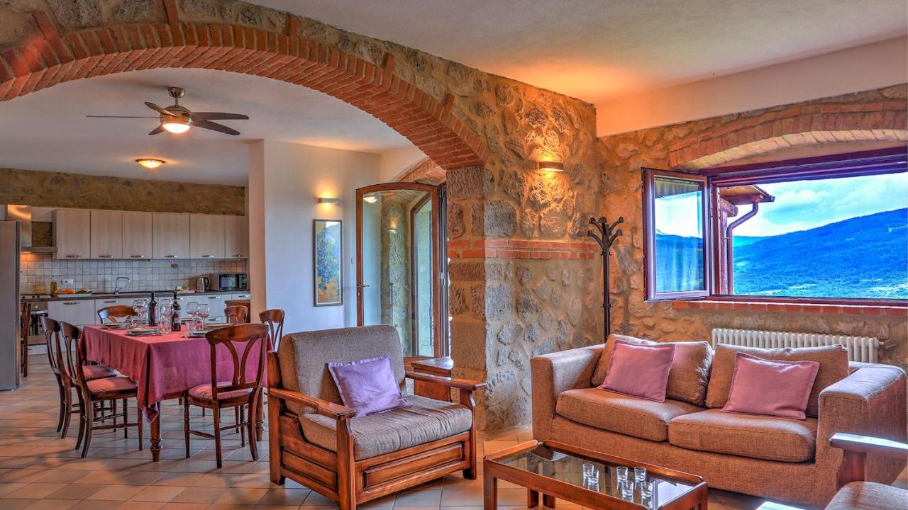 La Casa Di Elsa 6, Emma Villas Santa Fiora Zewnętrze zdjęcie